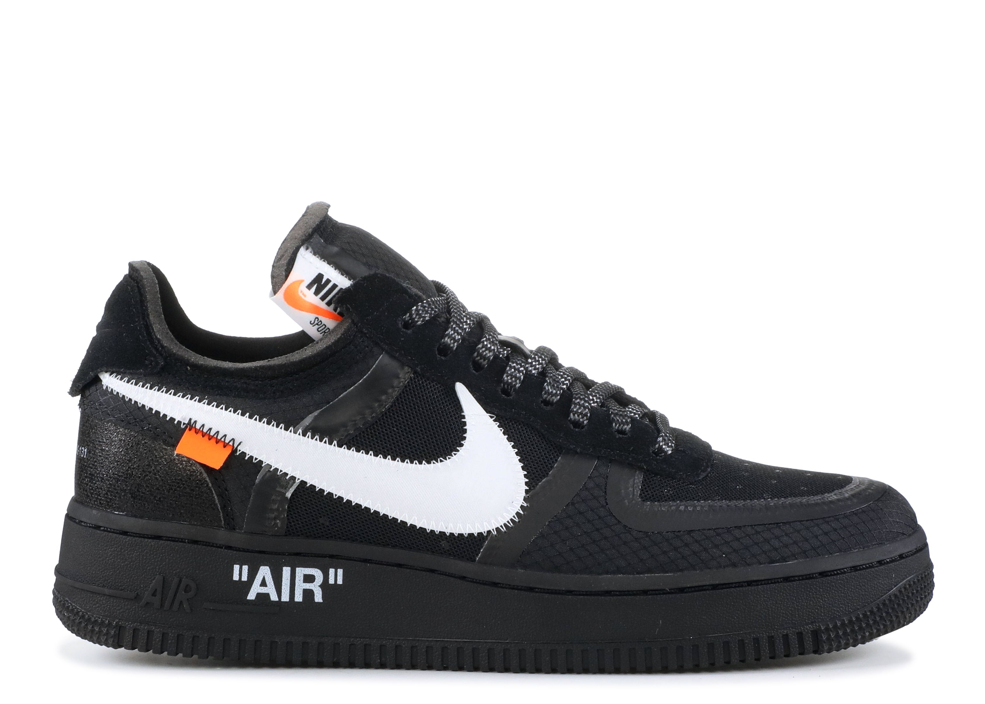 Off-White x Air Force 1 Low ‘Black’